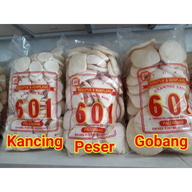 

Kemplang Kancing, Peser, Gobang 1/2 kg