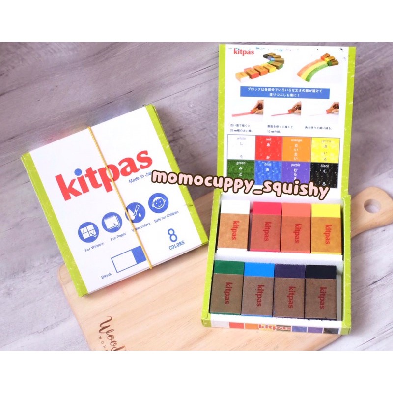 KITPAS CRAYON COLOURS ORIGINAL JAPAN READY STOCK