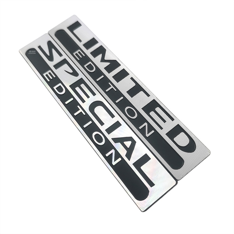 1pc Stiker Emblem Logo Mobil Universal Edisi Spesial Bahan Metal