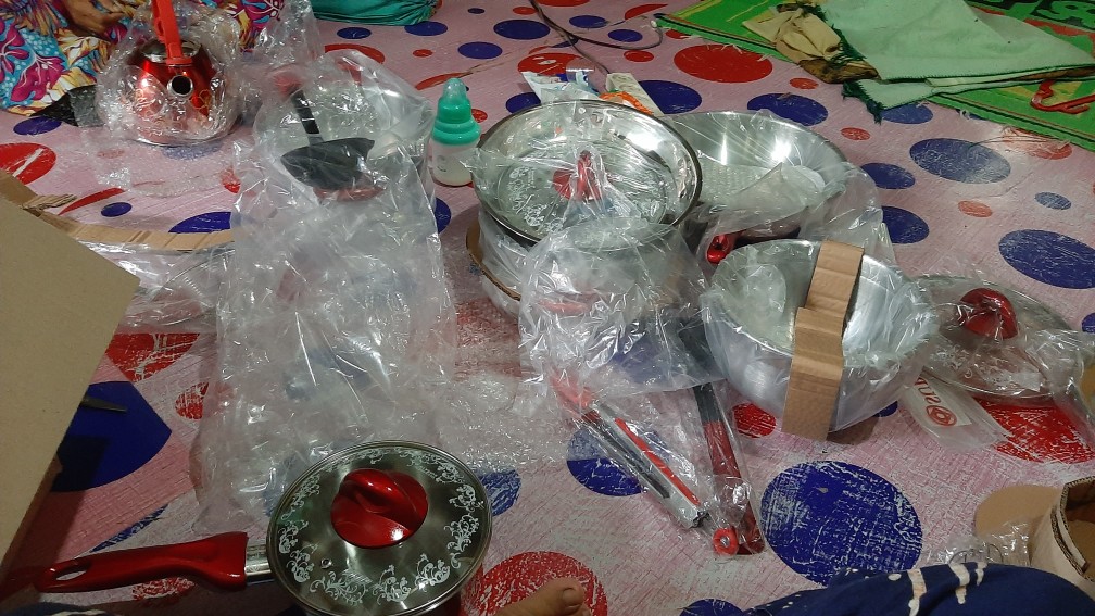 Panci 18 Supra Ori118- Panci Set 18pcs Stainless Steel With Ketel Su9918