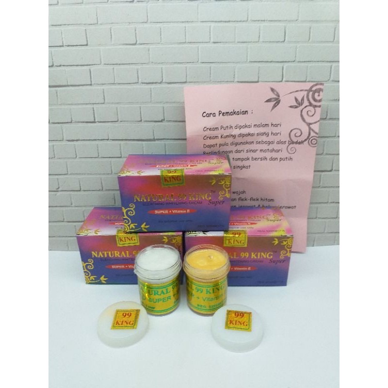 [COD] CREAM NATURAL 99 KING SUPER + VITAMIN E / Natural 99 Super King