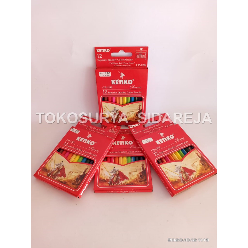 

Pensil Warna Joyko 12,24 Classic ( Pensil Warna / Pulas Warna)