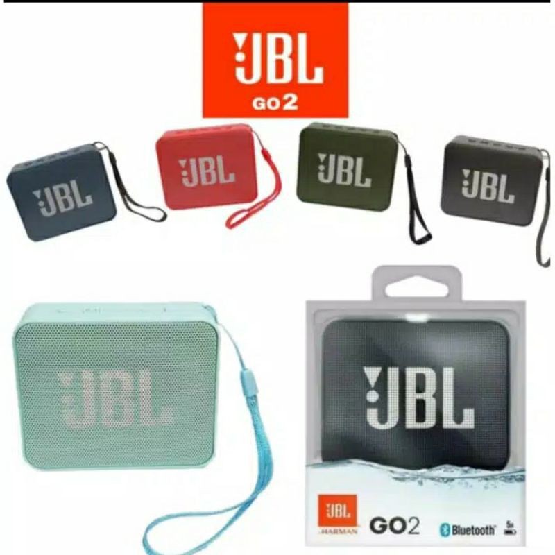 Jbl Go 2 original Spiker Bluetooth Wireless DI JAMIN UNTUNG