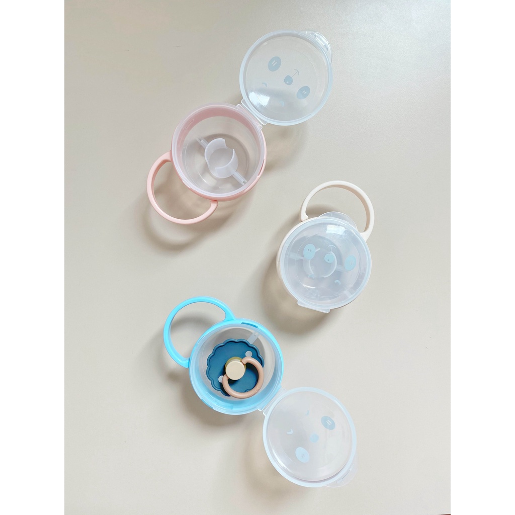 CASE PACIFIER Kotak wadah empeng lucu model gantung  Kotak wadah empeng Wadah bayi Empeng bayi dot , Dot Silikon Fleksibel untuk Bayi Newborn  Pacifier Case/ Kotak Empeng / Kotak Dot / Wadah Dot / Tempat Dot CASE DOT PACIFIER CASE WADAH DOT WADAH