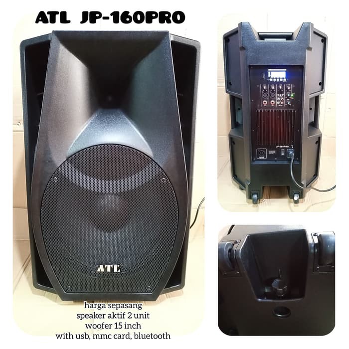 ATL MX 2 JP 160PRO SPEAKER AKTIF 15 INCH HARGA SEPASANG