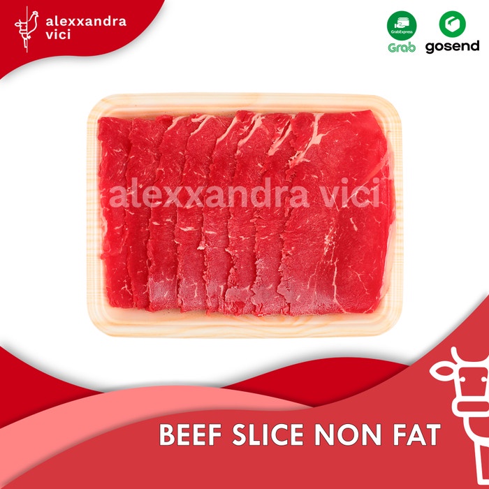 

Beef Slice Non Fat / Daging Sapi Slice Non Fat 500gr - BARU