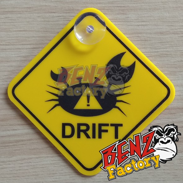 CAR SIGN BOARD DRIFT