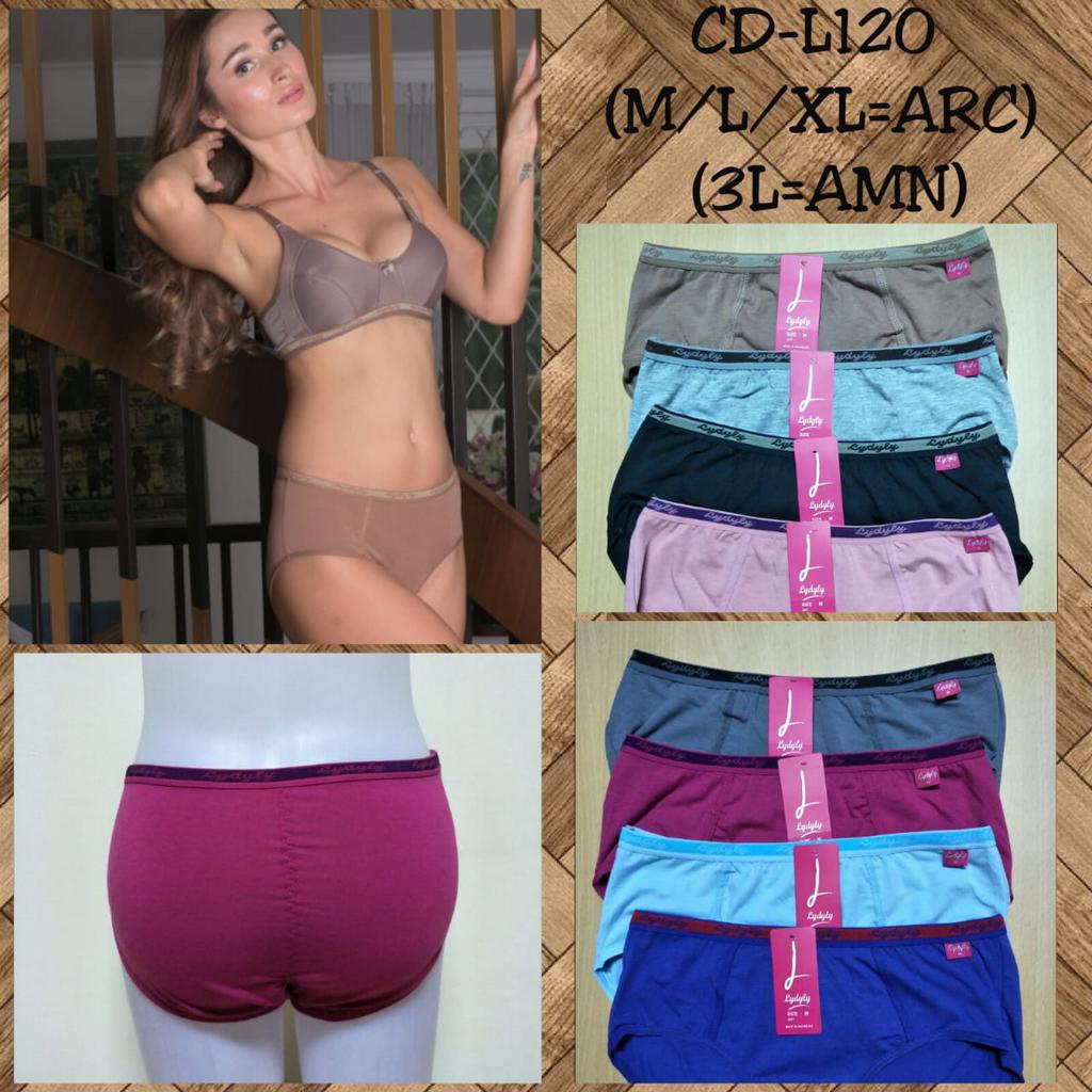 Lydyly 120 Size M, L,XL,XXL Celana dalam pakian dalam CD wanita cewek grosir