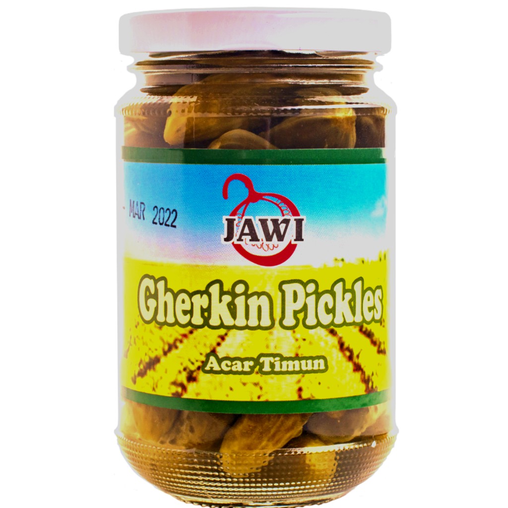 

Gherkin Pickles Jawi Farm 330gr (acar timun)