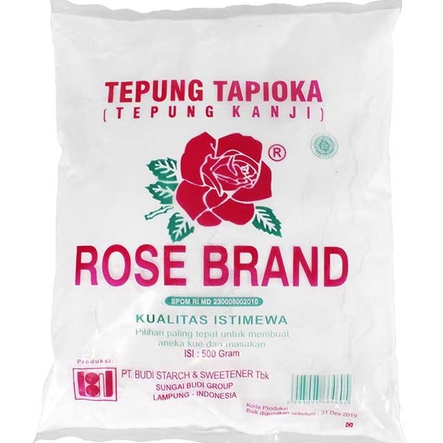 

Rose Brand Tepung Tapioka 500gr Rosebrand Tepung Kanji