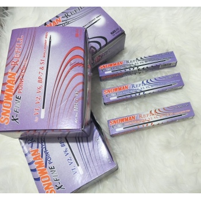 

SNOWMAN BALLPOINT REFILL X-FINE 0,6MM (Art.No.MR-7 XF)