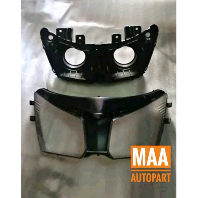 Mika Batok Reflektor Lampu Depan CBR150R CBR 150R Lokal K45A Mata Dua Bahan Proji