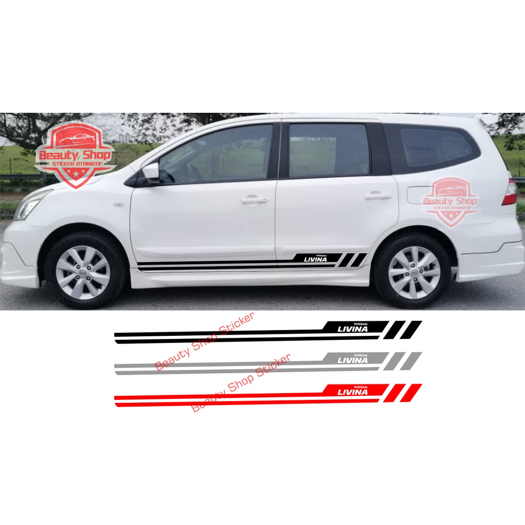 CUTTING STIKER MOBIL NISSAN LIVINA STICKER MOBIL GRAND LIVINA LIST MOBIL