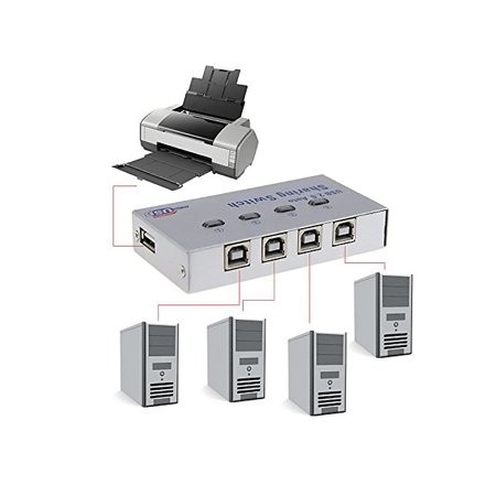 Auto Switch Printer USB 4 Port