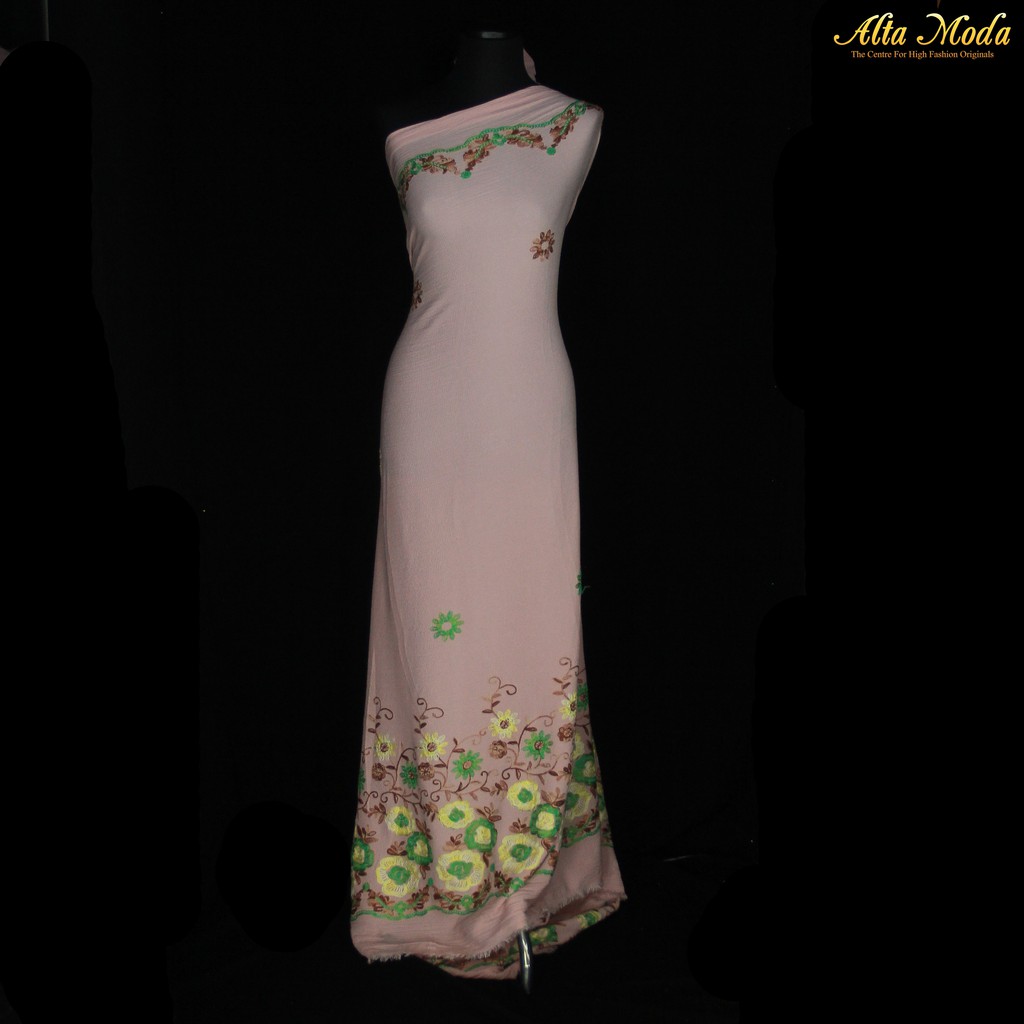 

Alta Moda Kain India Bubble Yellow Green Big Floral Pink (1M)