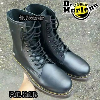 SEPATU Boots Docmart Dr Martens 10 hole dan 12 hole / lubang / tinggi - Kulit 017 #0