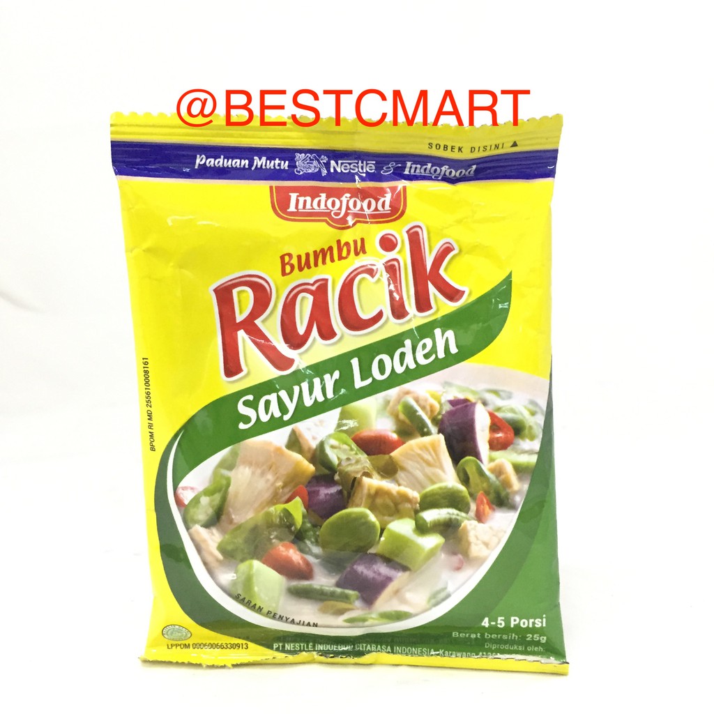 

INDOFOOD BUMBU RACIK SAYUR LODEH 25GR