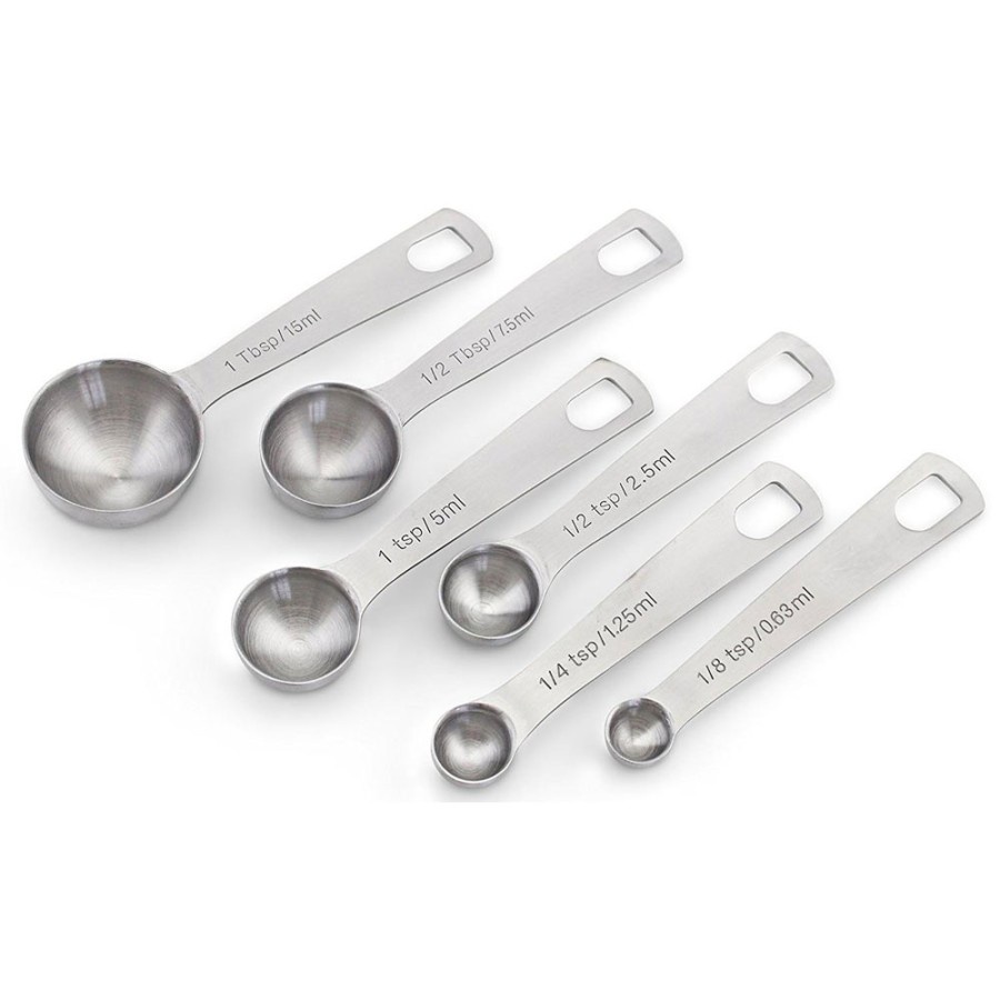 Sendok Takar Ukur Measurement Spoon Stainless Steel 6 PCS - 16752