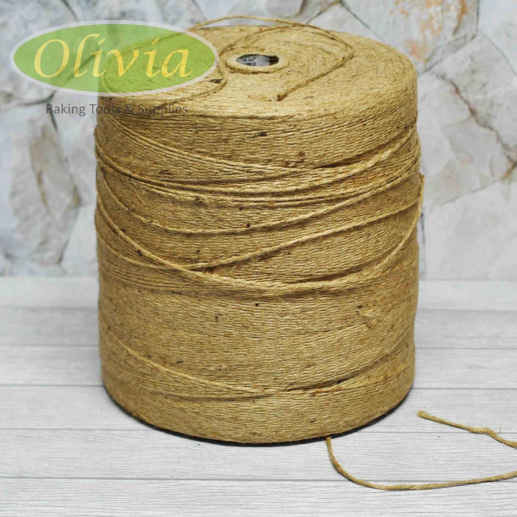 

Benang Rami / Tali Goni Serbaguna – Bahan Natural untuk DIY & Dekorasi 3 PLY 2 MM