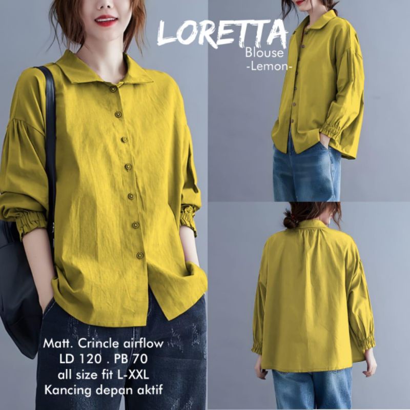 LORETTA BLOUSE NEW PRODUK