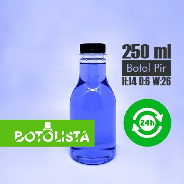 (isi 50pcs) 1kg FREE Kardus Botol Pir 250ml Botol Plastik