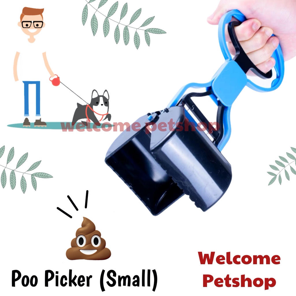 Poo Picker SMALL / Pencapit Kotoran Hewan / Anjing / Kucing