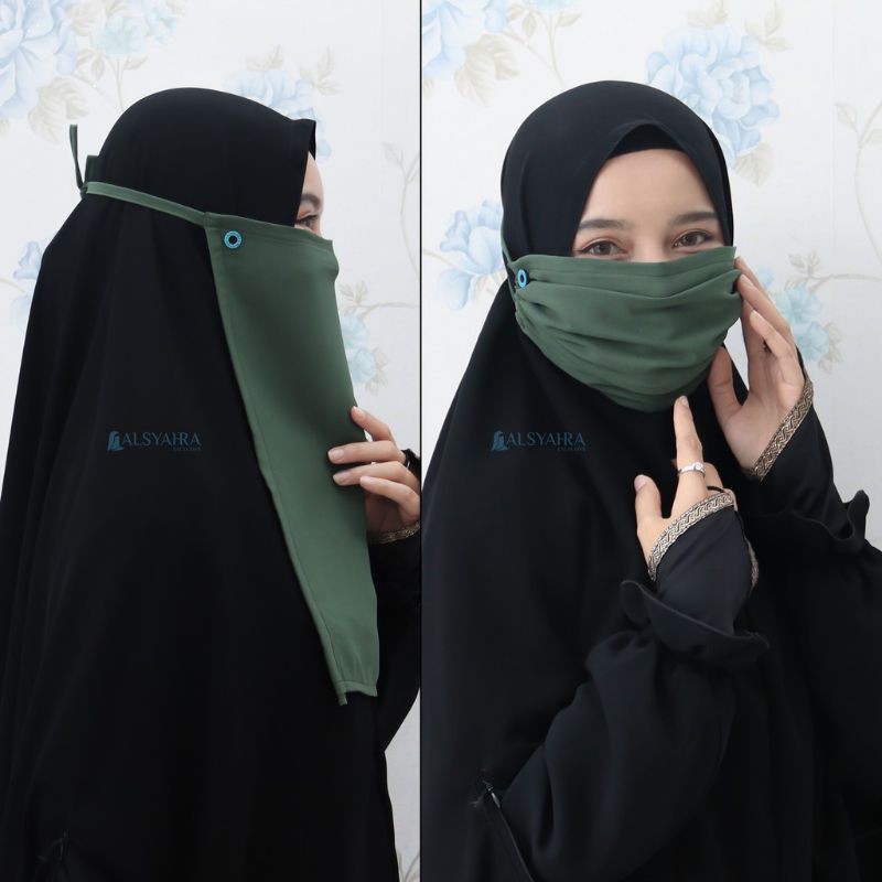 Masker Cadar  (Masdar) Raudhah Alsyahra Exclusive