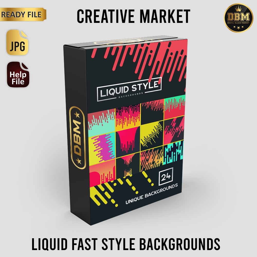 Liquid Fast Style Backgrounds - JPEG Ultra HD