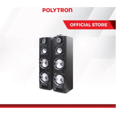 Polytron Speaker Aktif 8&quot; Bluetooth USB Mic PAS 8EF22 Light Super Bass