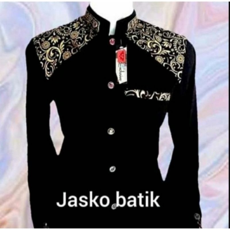 Jasko Dewasa Kombinasi Batik