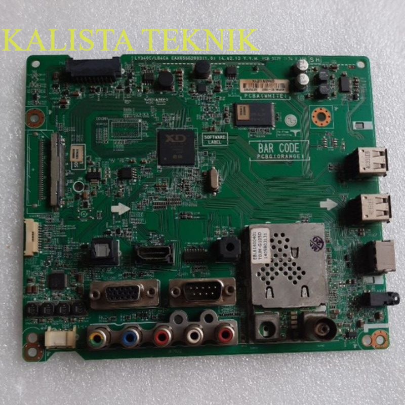 MB - MAINBOARD - MESIN TV LG 42LY340C - 42 LY 340 - 42LY ori