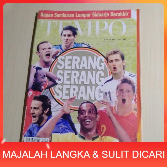 Majalah TEMPO No.126 Jun 2006 SERANG SERANG SERANG Langka