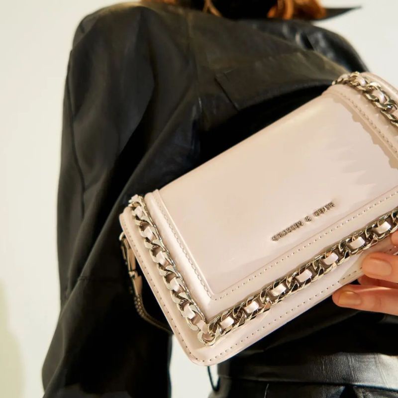 5.5 SALE | CK Chain-Trimmed Clutch