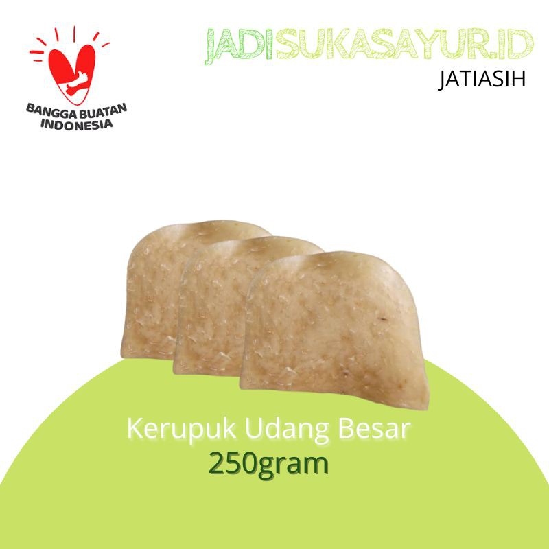 

Kerupuk Udang Besar 250gram