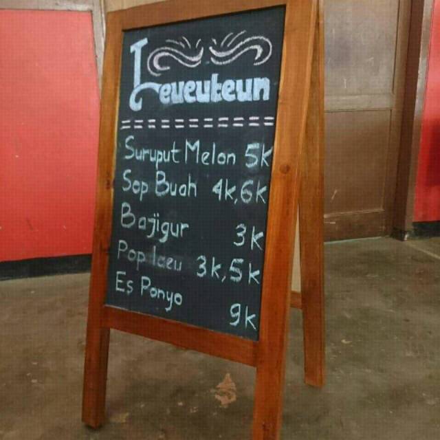 

Papan menu board
