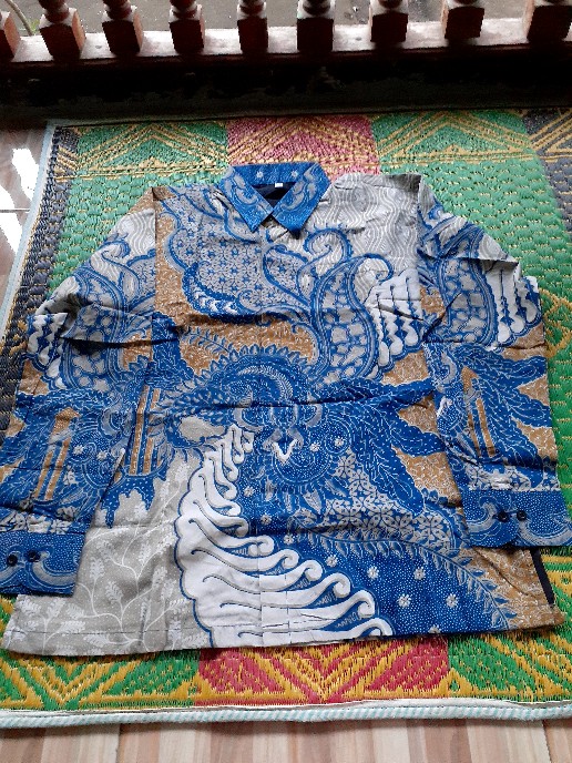Batik Kanaya Perwira Batik Lengan Panjang Full Furing Katun Halus Sragenan Hq Size M-xxl Batik Solo