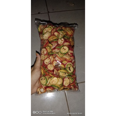 

Kerupuk Seblak Kering Pedas Kemasan 1/4Kg