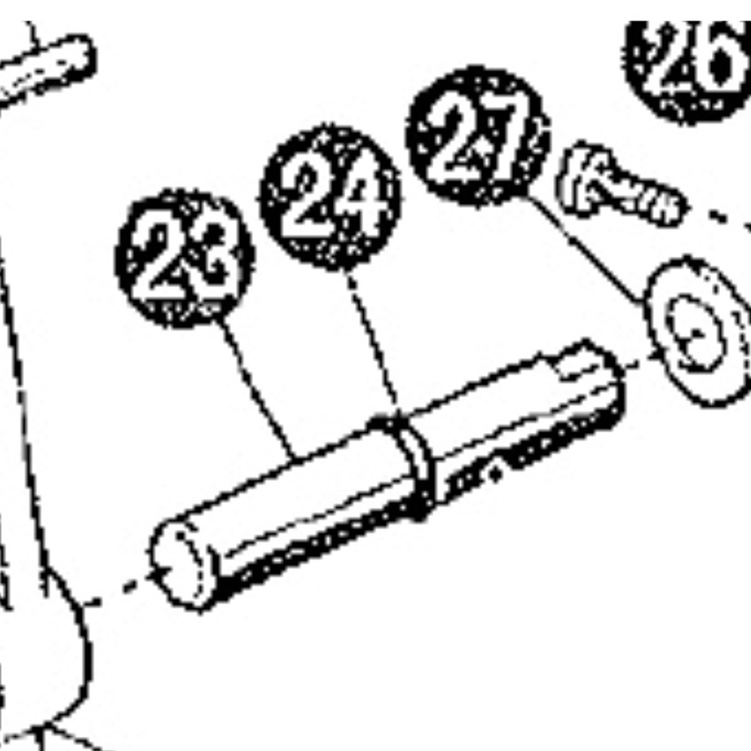 Shaft for Reverse Sewing Lever 36T5-006C1A1
