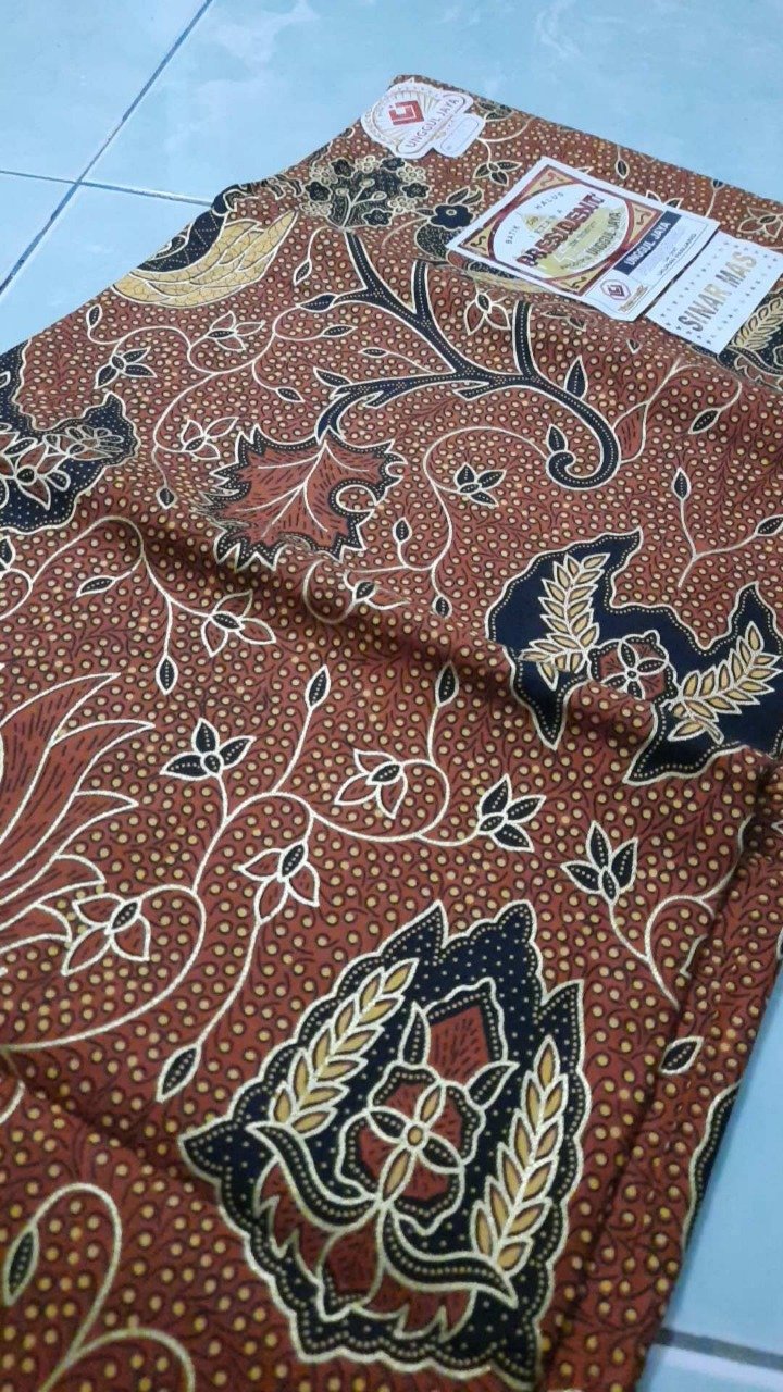 Batik Kain Pria Pekalongan Solo Premium Motif Wahyu Tumurun Dijamin Kualitas Terbaik Untuk Manten