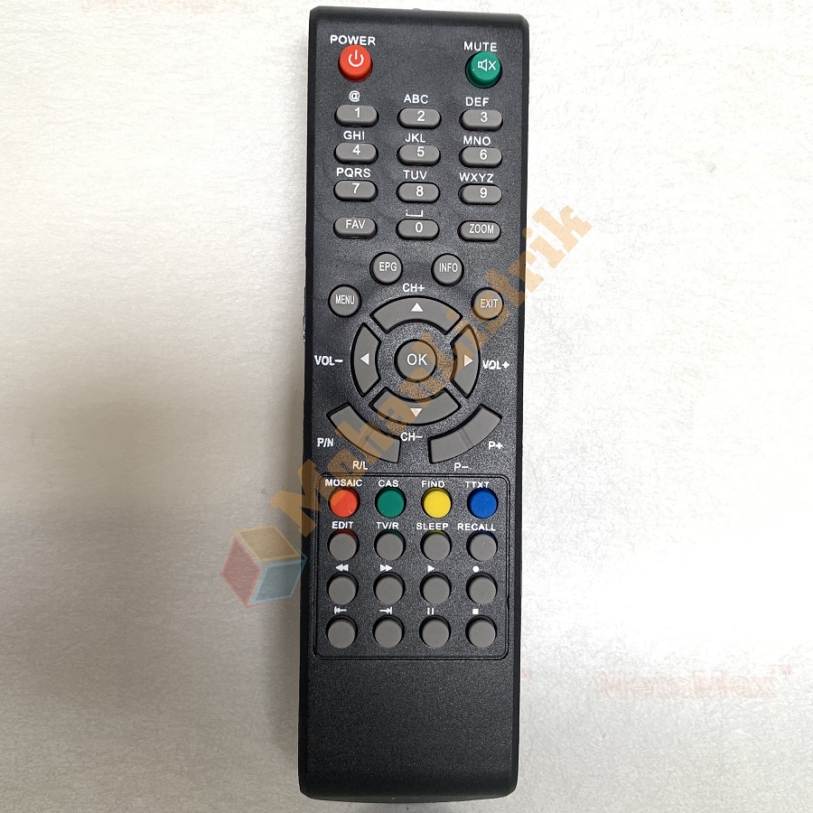 REMOT RECEIVER PARABOLA MP4 TANAKA / MATRIK / GOLDSAT