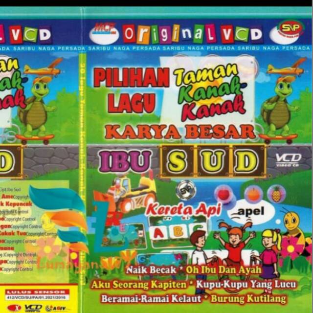 VCD ORIGINAL LAGU ANAK ANAK
