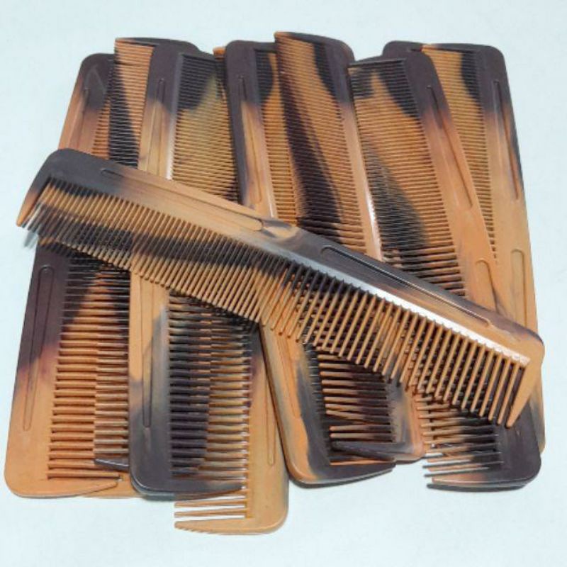 Sisir Rambut Twin Coklat Model Lurus - Sisir Coklat - Sisir Termurah