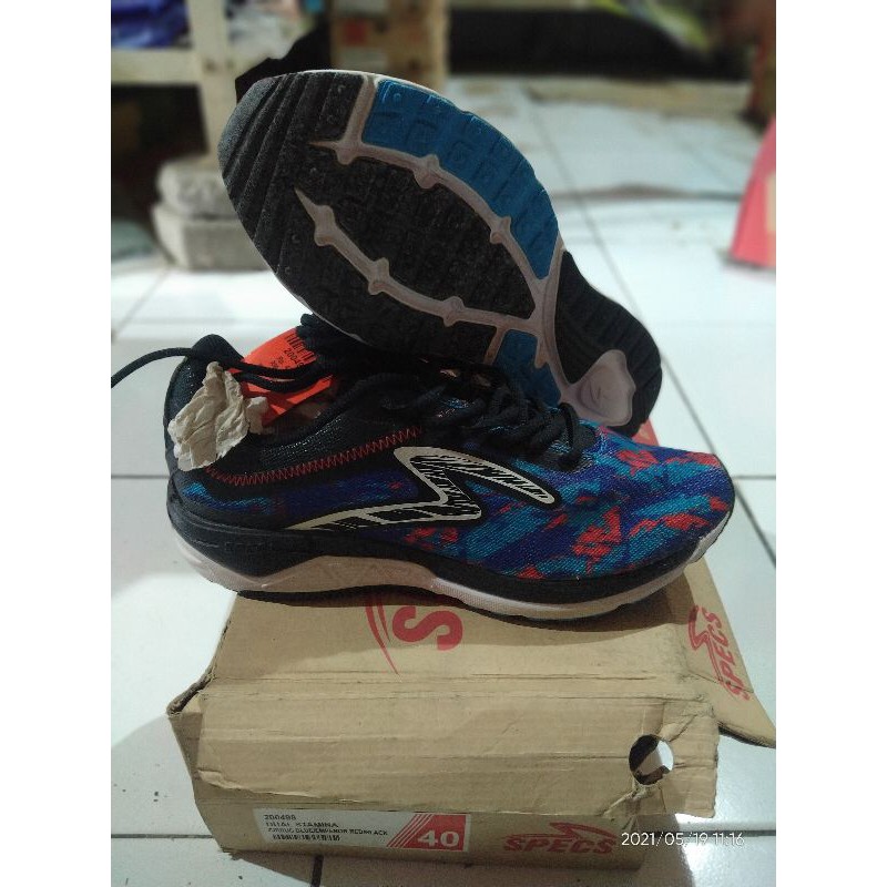 sepatu running specs dual stamina obral