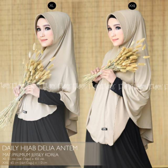 DAILY HIJAB DELIA ANTEM Original Flow Idea