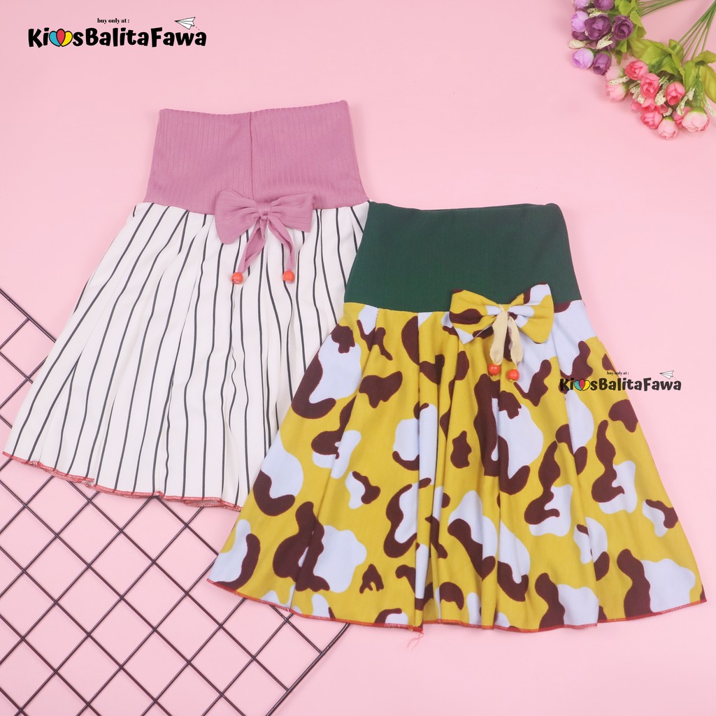 [MOTIF] Rok Pita Bianca uk. 4-5 Tahun / Skirt Pendek Anak Perempuan Lucu Grosir Kids Girl Rempel