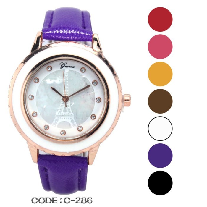 NEW Jam Tangan Unisex Mewah Analog Fashionable C-286