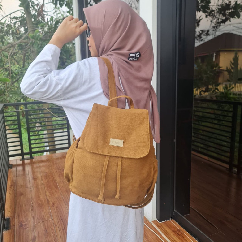 ZORA - Suki - Backpack Denim - Tas Ransel Wanita