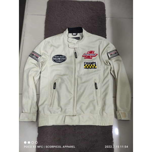 Jaket motor yellowcorn not bates kushitani komine simpson greedy rs taichi kadoya