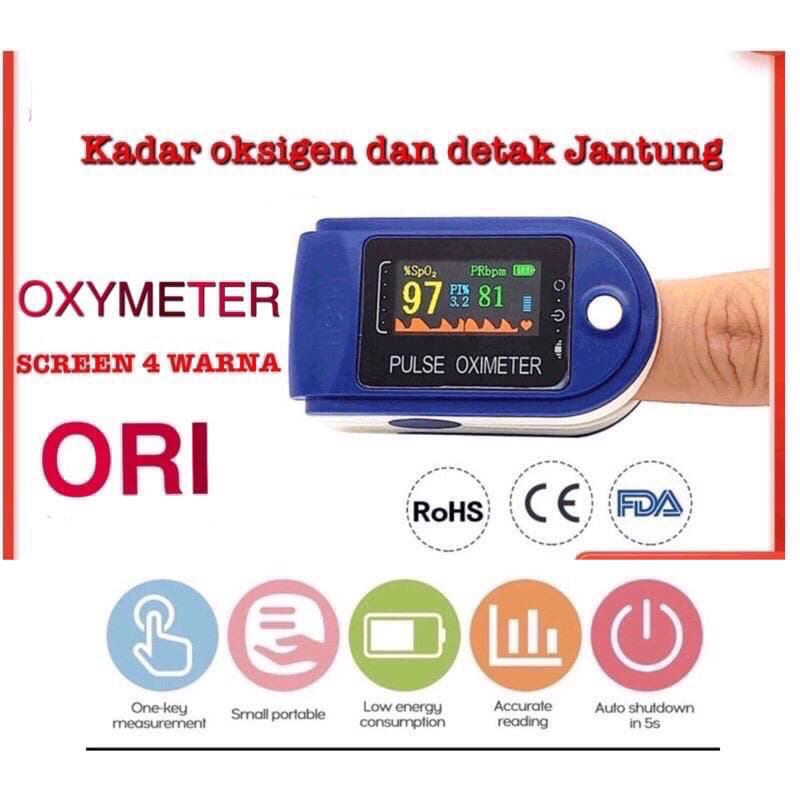 OXYMETER PENGUKUR KADAR OKSIGEN DARAH OXIMETER / OXY / OXI