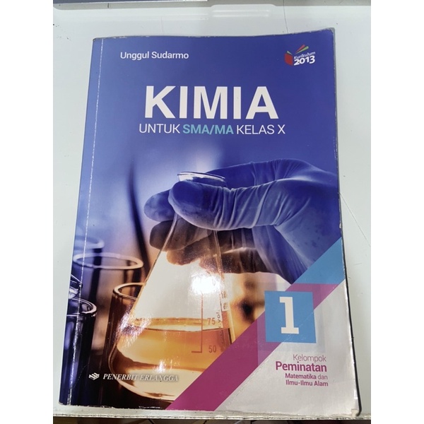 Jual BUKU KIMIA SMA/MA KELAS X 10, KURIKULUM 2013, PENERBIT ERLANGGA ...